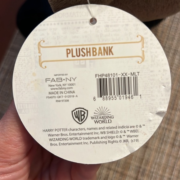 Harry Potter Plush Coin Bank - Picture 6 of 6